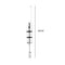 CBC-435 UHF VHF Dual Band Antenna 145/435MHz for Mobile Radio PL-259 Connec