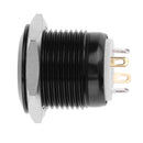16 Waterproof mm Self Reset Metal Computer Pushbutton with Light