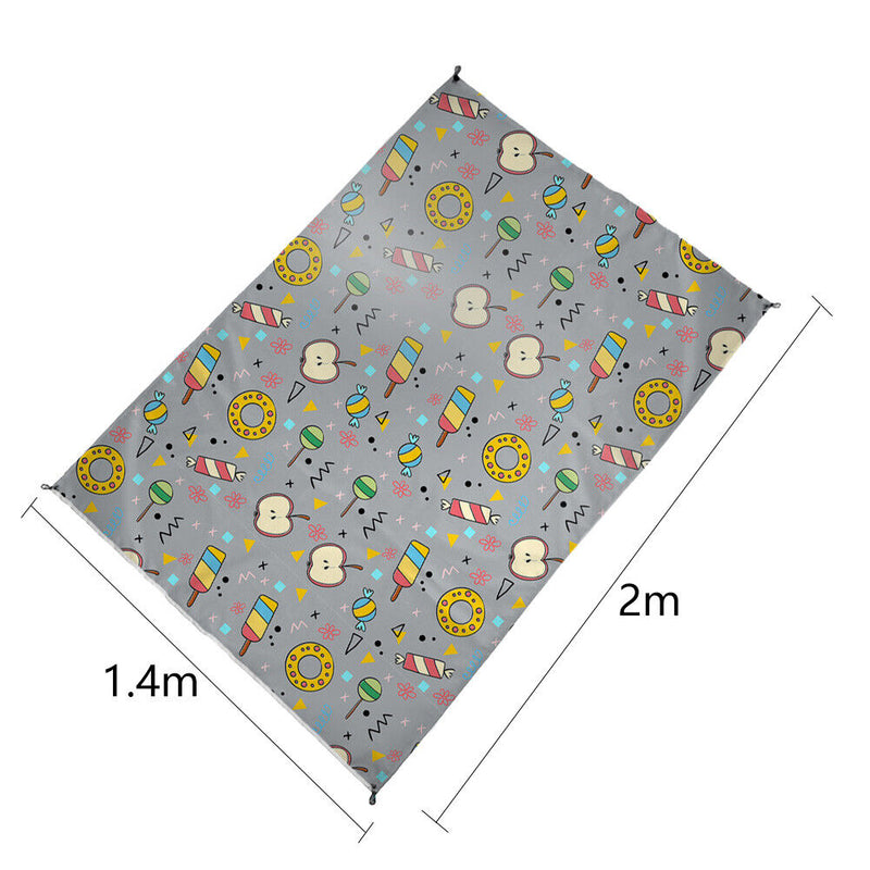 #A Multifunctional Large Magic Sandless Beach Mat Beach Mattress Blanket Foldabl