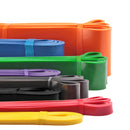 Elastic Resistance Band Exercise Expander Gym Fitness Strength Belt (4pcs) Newly