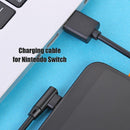 KF42-C Type-C 90 Degree Angle 1.5m Fast Charge Cable Fit for Nintend Switch