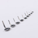 Steel 2.5#-10# Single Leg Eye Ceramic Ring Tip Repair Kit Fishing Rod Guide