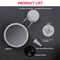 Wall Hang Round Bath Mirrors Vanity Mirror Makeup Supplies Shave Mirrors