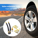 45 90 135 Degree Bend Tire Valve Extension Adapter Set for Motorcycle Bike Newly