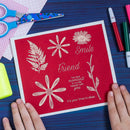 Flower Friendship Paper Cut Dies Metal Stencil Silicone Seal Mold (C) Newly