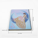 5D DIY Diamond Painting Mosaic Notebook Special Shape Drill Art Craft Kit D