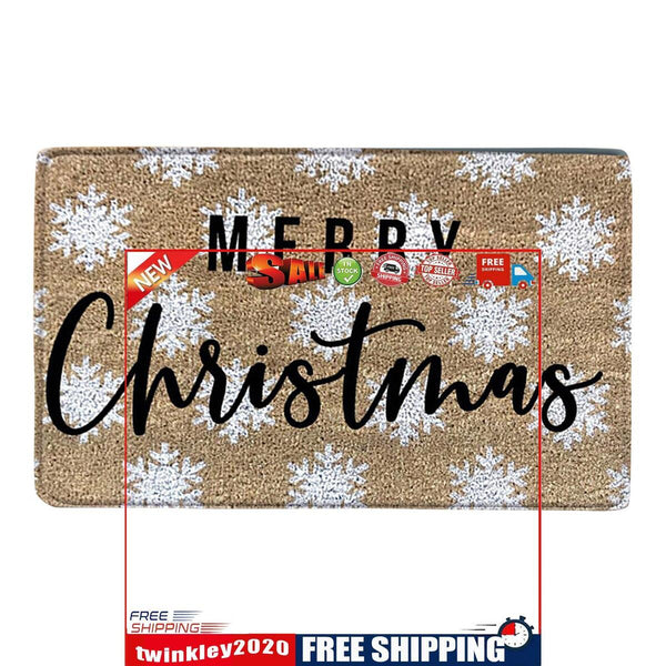 Christmas Floor Mat Tree Letter Non Slip Entrance Carpet (PJ210815-A005)