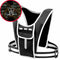 Women Safety Running Reflective Vest Fitness Backpack Phone Bag Chest Pocket