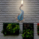 Octopus Wall Light Monster Tentacle Lamp Holder Bulb Light Decor (Purple) Newly