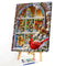 DIY Oil Painting By Numbers Kits Christmas Windows Xmas Party Home Decoration