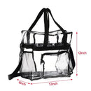 Waterproof Transparent Tote Bag Stadium Approved Clear Bag Adjustable Strap