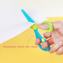 Kids Safe Child DIY Craft Plastic Scissors Paper Cut Hand Art Stationery