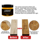 Solid Wood Renovation Beeswax Furniture Care Waterproof Polish Wax (80g)