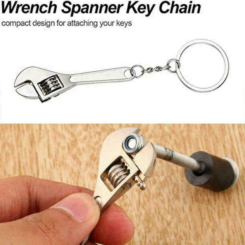 Mini Wrench Car Metal Adjustable Universal Spanner Top N2O1 Portable Key O2G0
