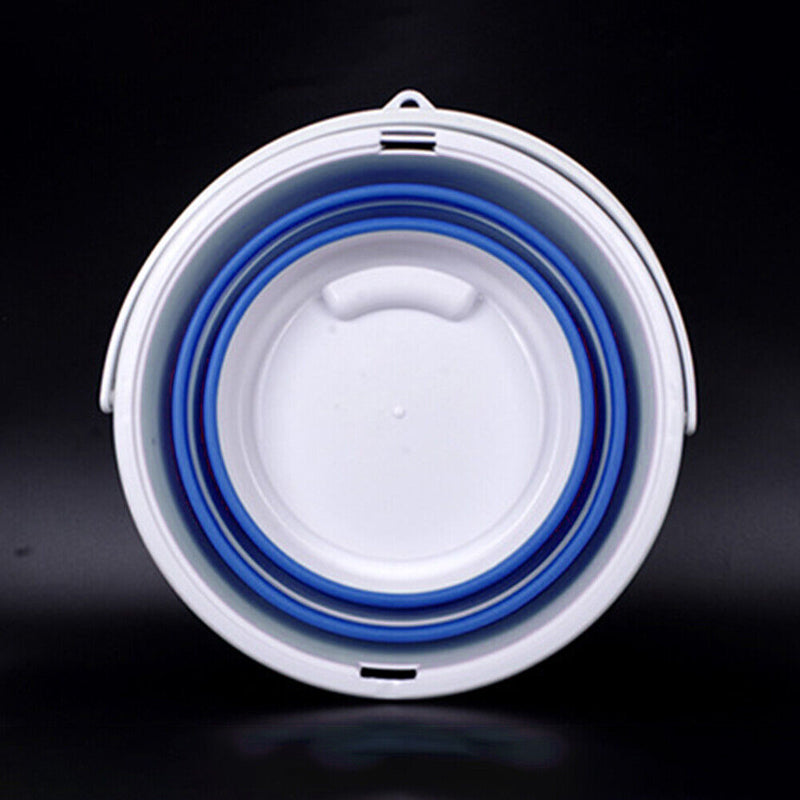 Collapsible Bucket Portable Water Container for Car Washing Home Camping Hi