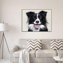 5D DIY Full Drill Diamond Painting Dog Cross Stitch Mosaic Craft Needlework Kit