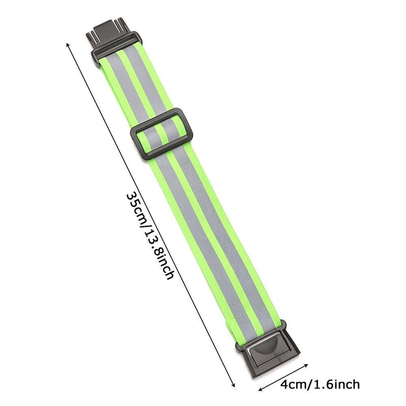 Armband Cycling Reflective Strips Reflector Wristband Bicycle Bind Strap