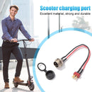Electric Scooter Parts Power Charger T-head Charging Port for KUGOO M4 PRO