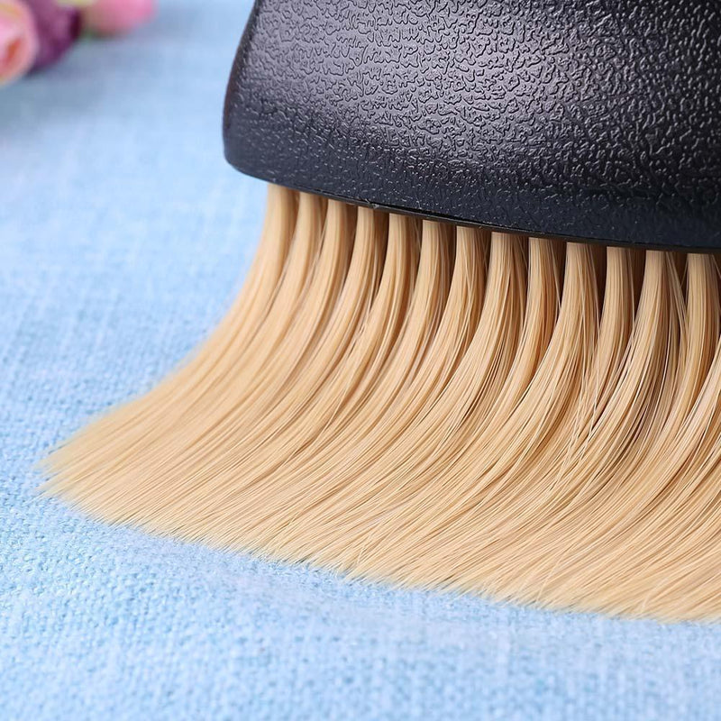 1pc Plastic Hair Cleaning Brush Soft Fibre Hair Neck Face Wash Brush Supply