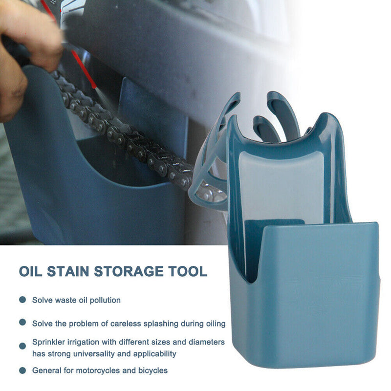 Motorcycle Bicycle Oil Storage Tool Box Chain Cleaning Oil Splash-proof Tools