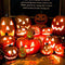 8 inch Halloween Pumpkin Night Light Talking Pumpkin Lantern Scene Layout Newly