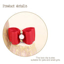 Rubber Bands Bow-tie Lace Hairpin Pet Headwear Dog Bowknot Pet Supplies