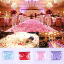 Table Decoration Wedding Party Throwing Rose Petals Love Heart Padded Fabric