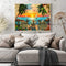 DIY 5D Diamond Painting Full Round Mosaic Sunset Handmade Picture Home Decor