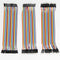 120pcs 20cm 2.54mm 1pin Jumper Wire DuPont Cable for Arduino