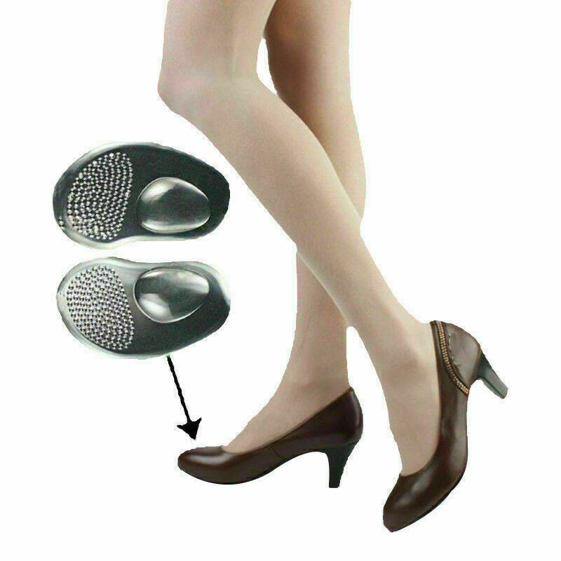 Silicone Gel Ball Foot Cushion Insoles Metatarsal Support N7G9 Pad B1R8 A8E1