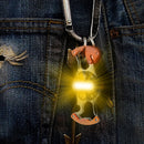 Portable Keychain Flashlight Multifunction Camping Bottle Opener Work LED Lig