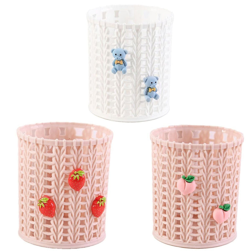 Stationery Storage Tool Desktop Organize Makeup Brush Storage Pen Holder
