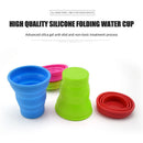 Portable Silicone Folding Mug Retractable Collapsible Anti-Drop Water Teacups