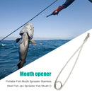 Portable Fish Mouth Spreader 7 inch Stainless Steel Fish Mouth Opener (A) Newly