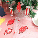 Creative Xmas Tree Decor Hanging Ornament Christmas Pendants Wood Crafts