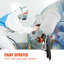 Aluminum Alloy Airbrush HVLP Spray Gun Car Feed Paint High Atomizing Machine