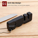 Outdoor Portable Cutlery Sharpener Tungsten Steel Pocket Sharpening Tools