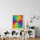 Diamond Painting DIY Colorful abstract Full Square Drill Rhinestone Picture