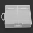 Transparent Battery Storage Case Container for Maximum 24 X AA Batteries