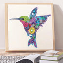 5D Partial Special Shaped Diamond Painting Hummingbird Poster Kit (UP259) Newly