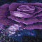 5D DIY Full Drill Square Diamond Painting Purple Rose Cross Stitch Mosaic