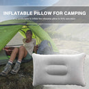 Portable Travel Sleep Pillow Inflatable Outdoor Camping Tent Pillows (Gray)