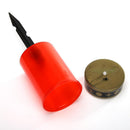 Solar Power Grave Lawn Light Flameless Electronic LED Candle Lamp (Red) Newly