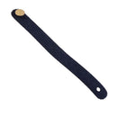 Leather Electric Guitar Strap Button Lock Belt for Bass Ukulele (Black) Newly