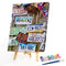 License Plate Oil Paint By Numbers Wall Art Posters Picture Craft Decorations