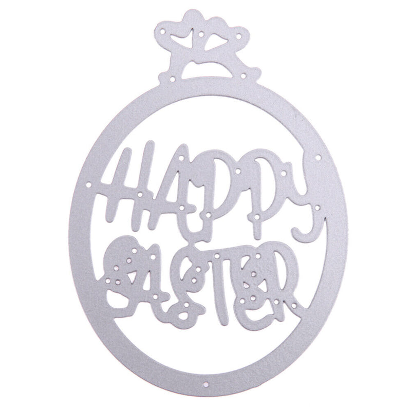 Happy Metal Cutting Die Stencil DIY Scrapbooking Album Embossing Paper Card