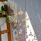 #A 1/5pcs Crystal Wind Chime Hanging Ornament Window Curtains Pendant Jewelry De