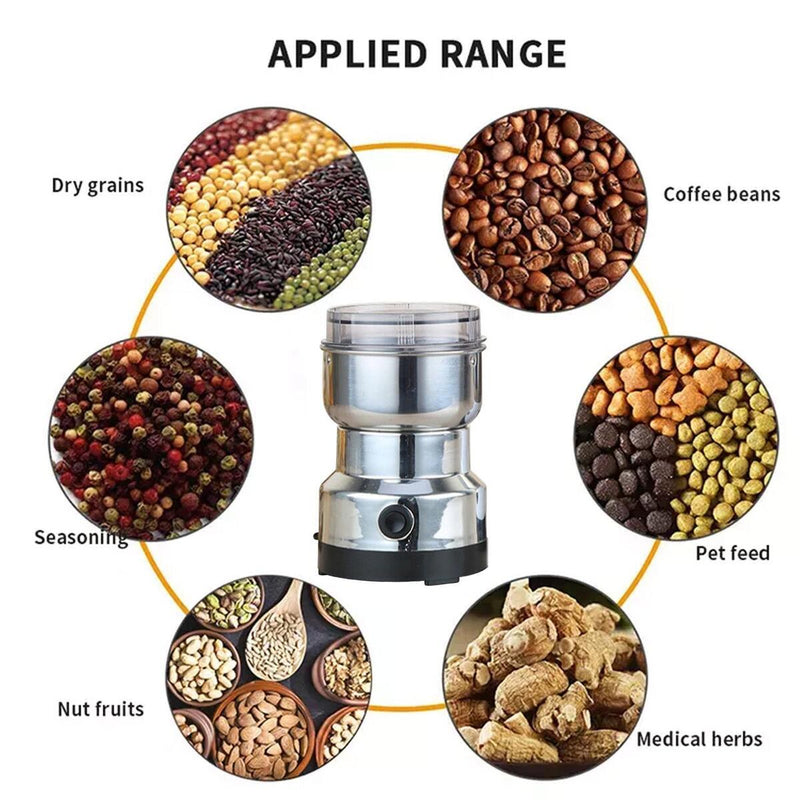 Electric Grinder Coffee Grinding Milling Bean Nut Spice Kitchen Blender Dry#