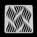 Theme Hollow Lace Ruler Embossing Template DIY Photo Album Drawing Tools