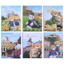 6 inch Photo Album Interleaf Type Loose-leaf Cartoon Bear Cover 100 Sheets